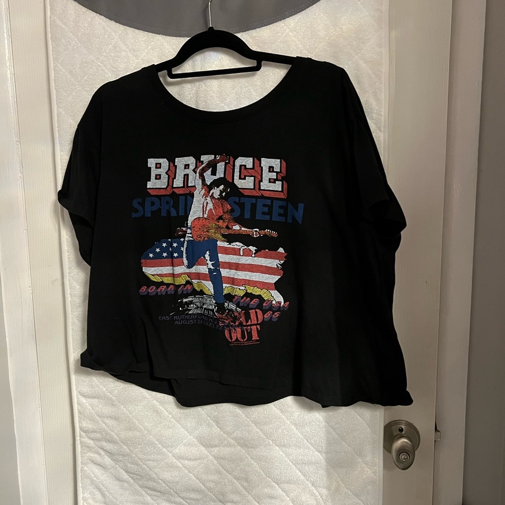 Cropped Bruce Springsteen Tee
